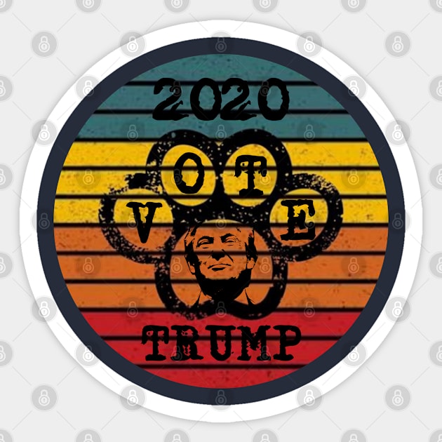 VOTE TRUMP Sticker by NASMASHOP